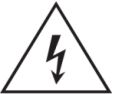 eCLer ePLAYER1 Streaming and Local Media Audio Player User Manual - Warning Risk of Electric Shock icon