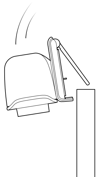 poly P15 Display Clamp - Caution