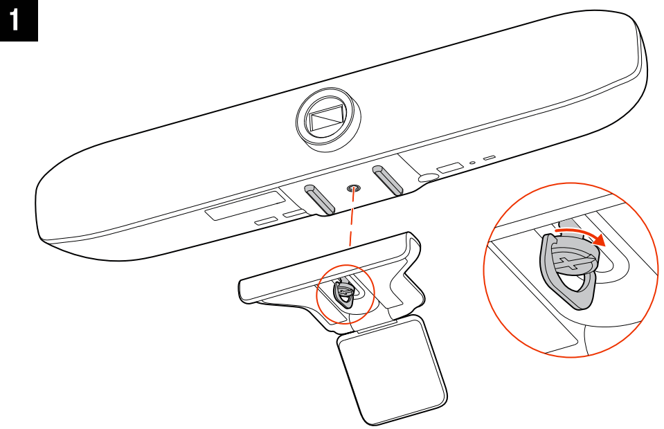 poly P15 Display Clamp - Fig 1