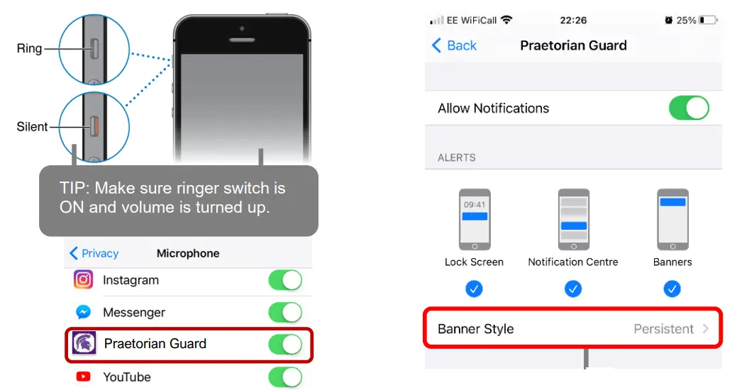 AES GLOBAL PRAE 4GE Praetorian Guard Smart Intercom - Android