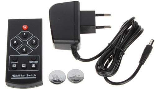 DELTA HDMI SW 4 Multi Viewer Switcher - In the kit