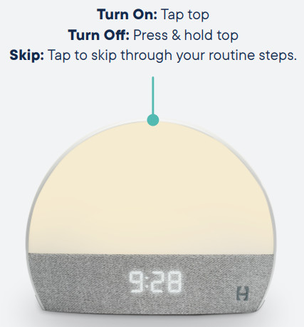 HATCH Restore Sound Machine Smart Light - Touch Sensor