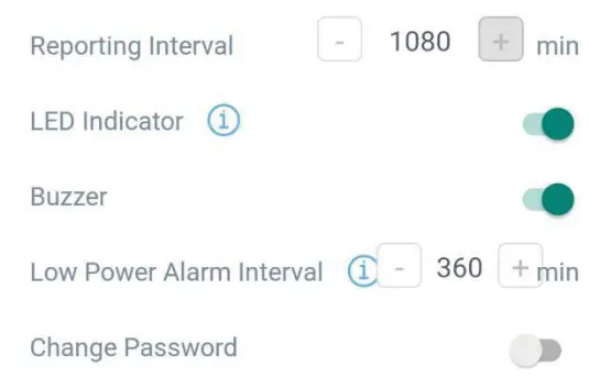 Milesight WS101 LoRawan سمارټ تڼۍ - عمومي ترتیبات