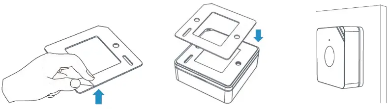 Milesight WS101 LoRawan سمارټ تڼۍ - نصب