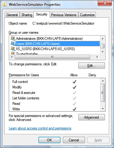 SHURE SW6000 ESI Web Service Simulator - Installation and configuration 6