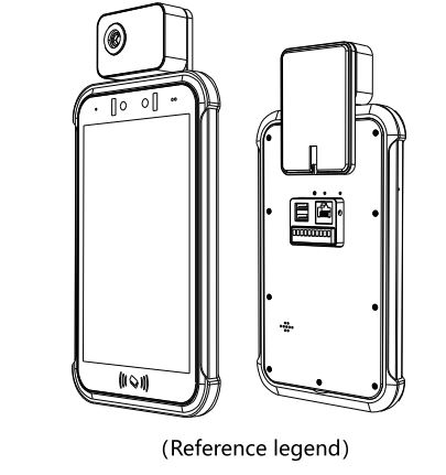 Shenzhen Yecon Technology TR08A Face Recognition Intelligent Terminal Instruction Manual - Product description