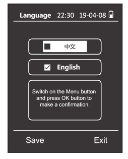 Temtop M2000 2nd Generation Multi Functional Air Quality Detector - Language