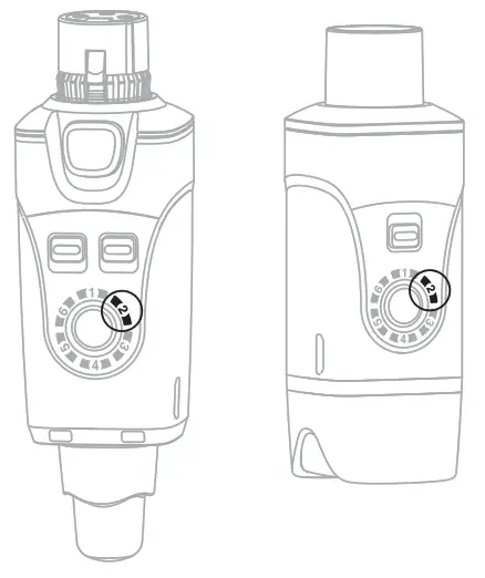 Xvive U3C Microphone Wireless System - U3C Transmitter