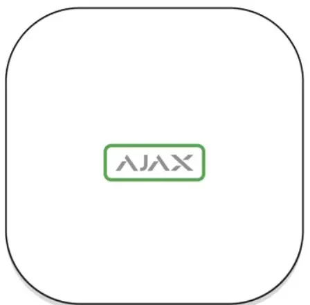 AJAX Hub 2 Wireless Security System - LED Indication