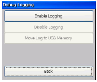 Beijer ELECTRONICS X2 Base V2 HMI Terminal with Touch Screen - Debug Logging
