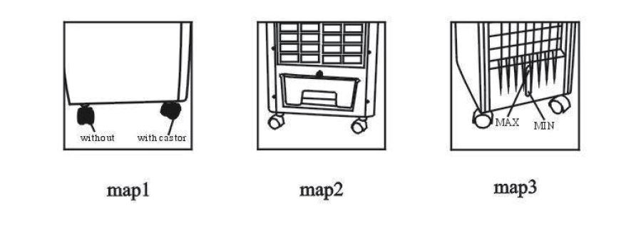 ELECWISH US-HW1002 175 CFM Indoor Portable Evaporative Cooler-
FIG2