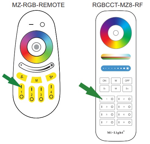 PER BRIGHT LEDS LDRF RGBW6 MZ MiBoxer WiFi Smart Multi Zone RGBW Controller - Remotes