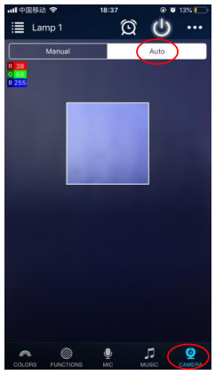 SOLLA RGB Smart Led Floodlight - Capture color automatically