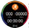 Shenzhen Nakinmi Smart Technology MV60 Smart Watch - Step counter interface