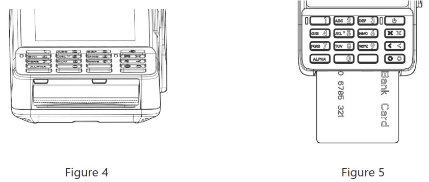 XCL AT 100 Series Terminal Payment Device - Using the IC Card Reader