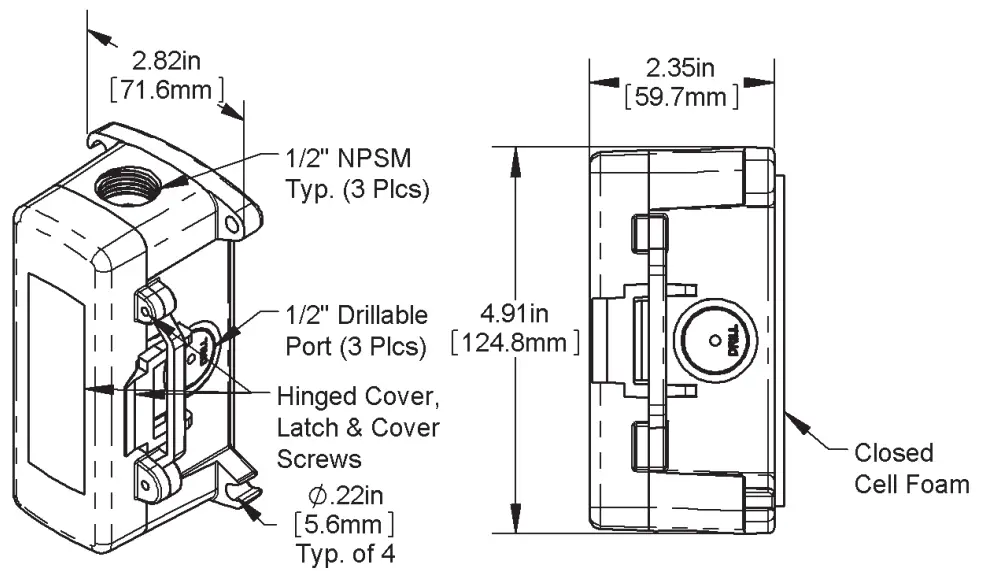 BAPI T1K Temperature Sensor Transmitters - Fig