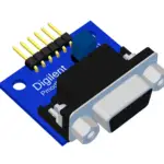 DIGILENT PmodRS232 Serial Converter and Interface Standard Module - Featured Image