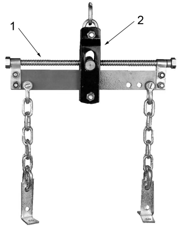 HAMRON 601004 Engine Lift Chain Instruction Manual