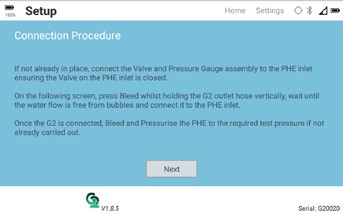 EIT Gappscan Heat Exchanger Qualification &amp Surface Integrity Detection System - Tablet 8
