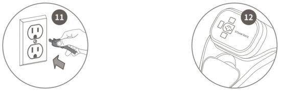 LIGHT N EASY 7688ANB 2 Steam Mop Cleaners 9 in 1 with Detachable Handheld
Unit - fig5