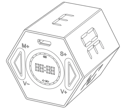 PIHEN ‎LJN TM2 Ticktime Kitchen Timer Multi Function Electronic Digital Timer
