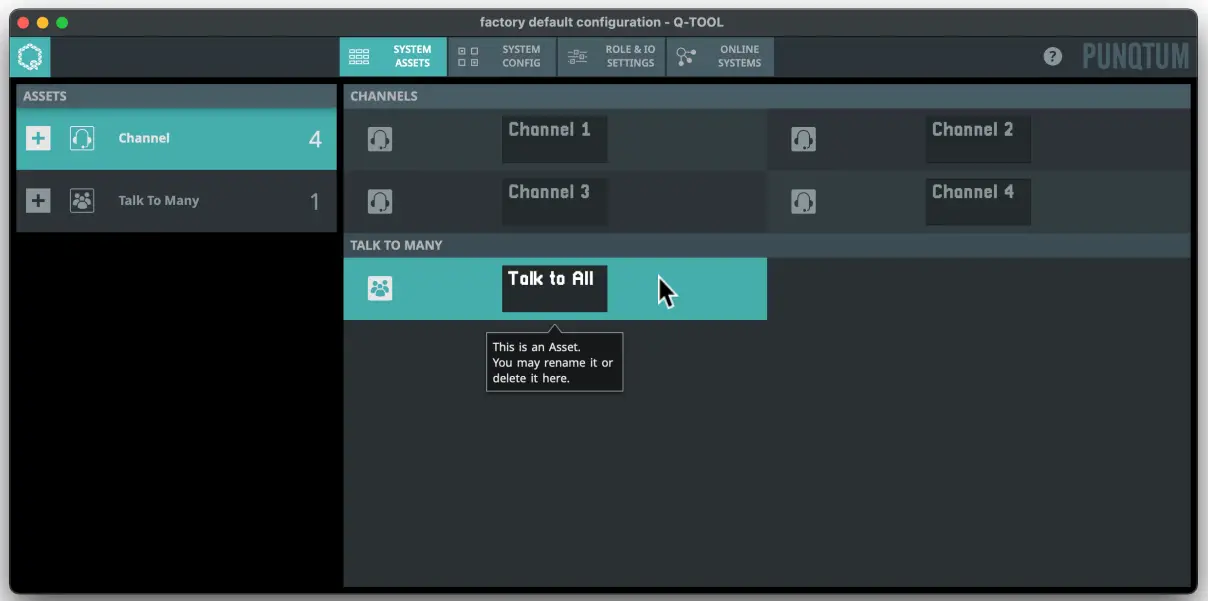 PUNQTUM Q Tool System Configuration Software Q Series Network Based Intercom System- fig10