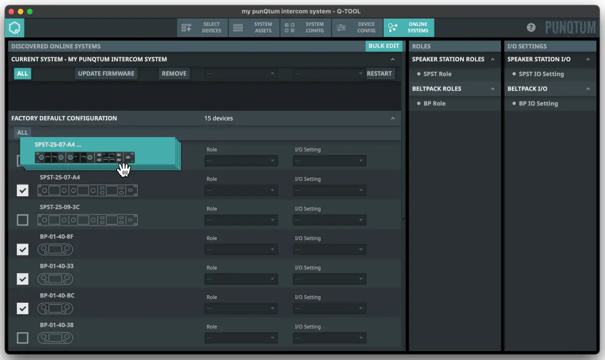 PUNQTUM Q Tool System Configuration Software Q Series Network Based Intercom System- fig5