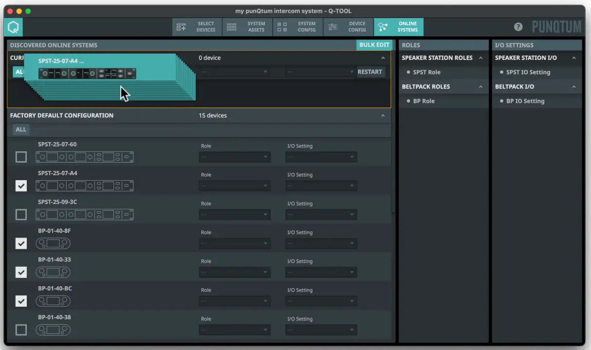 PUNQTUM Q Tool System Configuration Software Q Series Network Based Intercom System- fig6