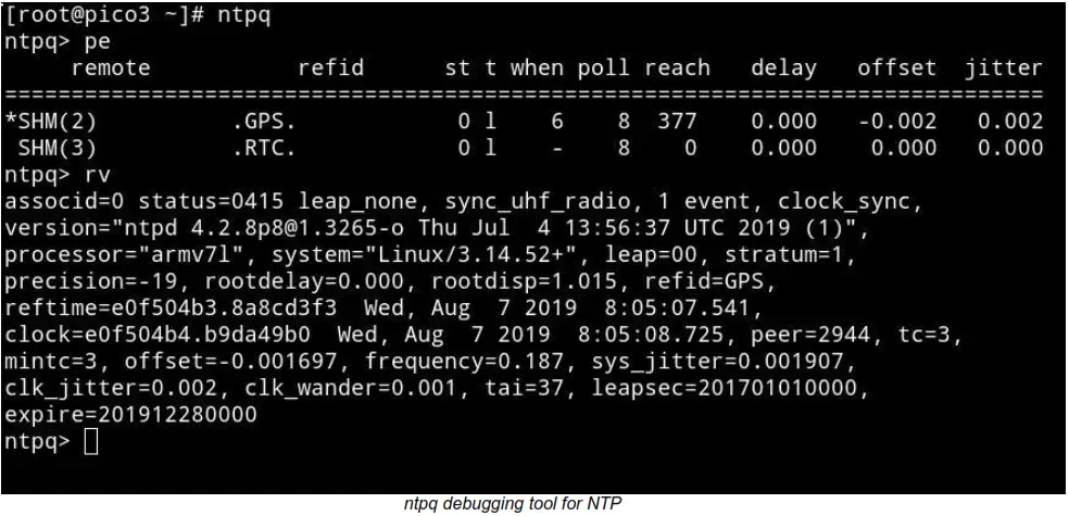 TELEORIGIN NTS pico3 Miniature NTP Time Server for Small Networks - Fig 12