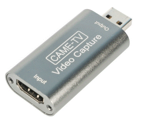 CAME-TV CAME-USB-2.0 Live Streaming Video Capture Adapter 4K Input 1080P Output product