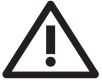 Deepmind 12-Voice Polyphonic Synthesizer with 4 FX Engines User Guide - Warning or Caution icon