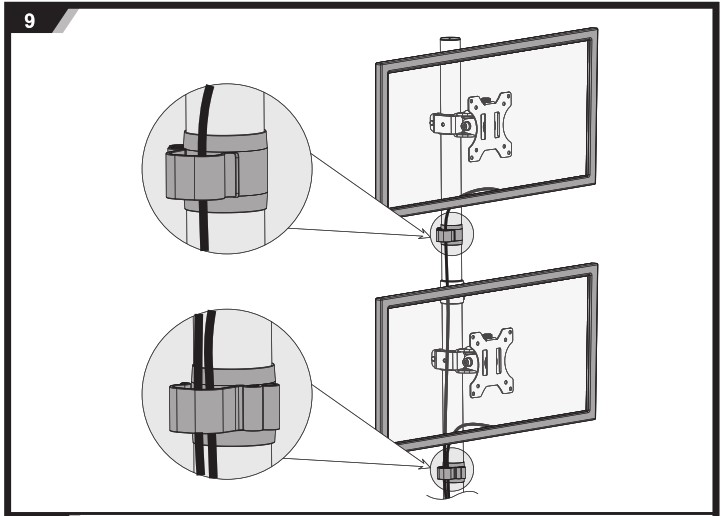 V7 support DS1FSDS Dual Stack Monitor Table Stand - Product Overview 11