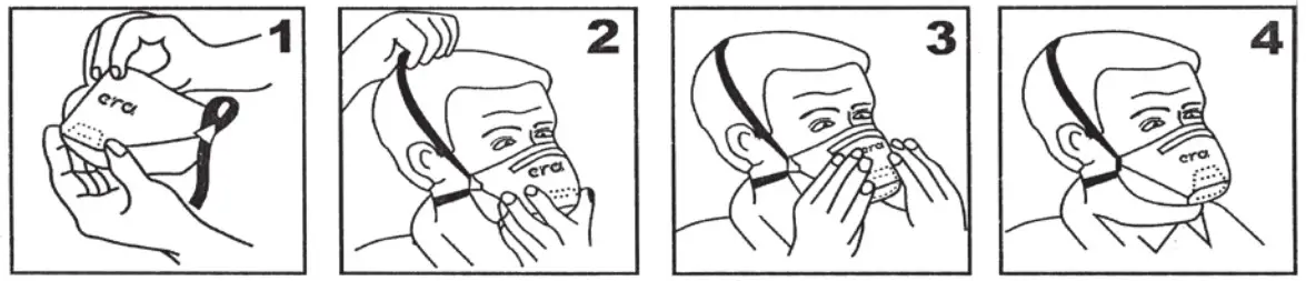 era FFP2 Particle Filtering Half Mask - overview