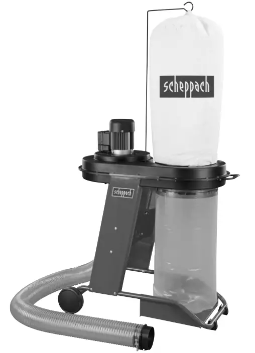scheppach HD12 Dust Extractor with Adapter Set