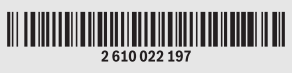 BOSCH GOF Heavy Router Machine - bar code