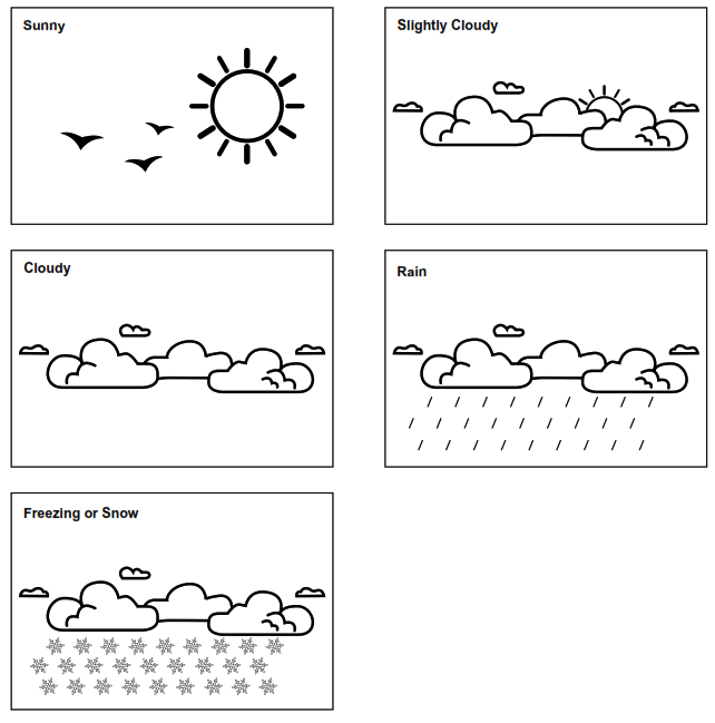 HYUNDAI WS 2005 Weather Forecast Function - weather
