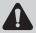 KEYENCE DX Series Handheld Terminal Instruction Manual - Warning or Caution icon