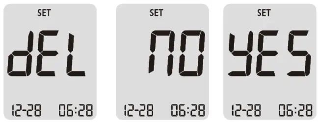 MedlinePlus KT21 BT Blood Beta-Ketone Monitoring - Delete Your Test
Results