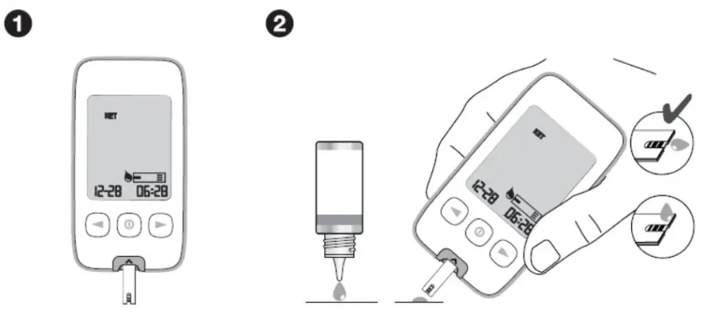 MedlinePlus KT21 BT Blood Beta-Ketone Monitoring - Performing a Control
Solution Test 1