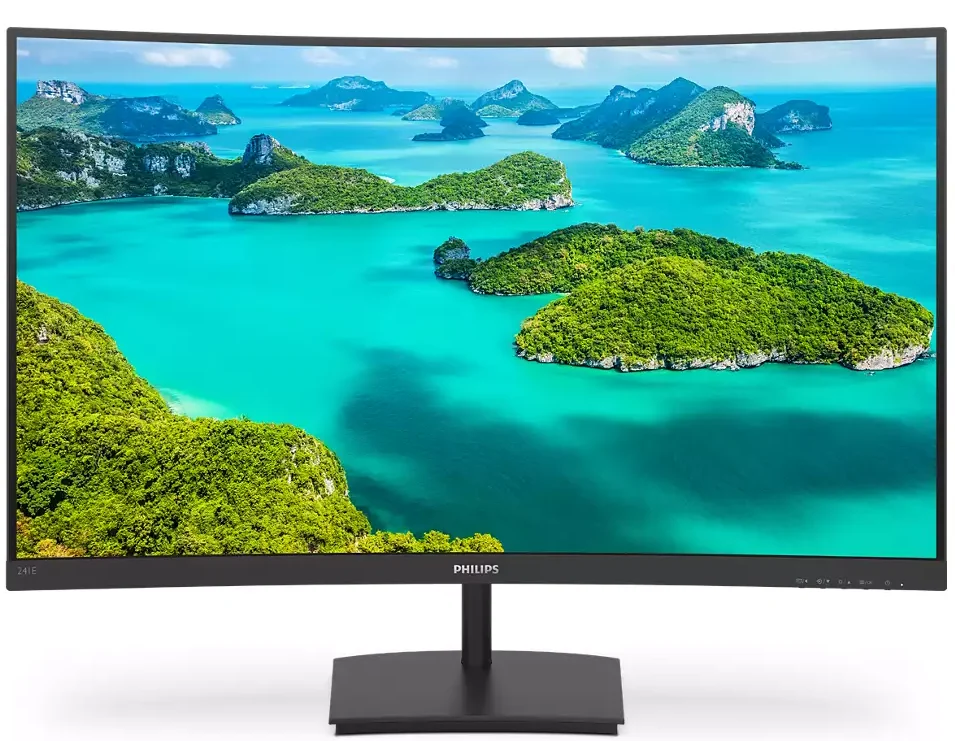PHILIPS 241E1 E line HD Curved LCD Monitor User Guide