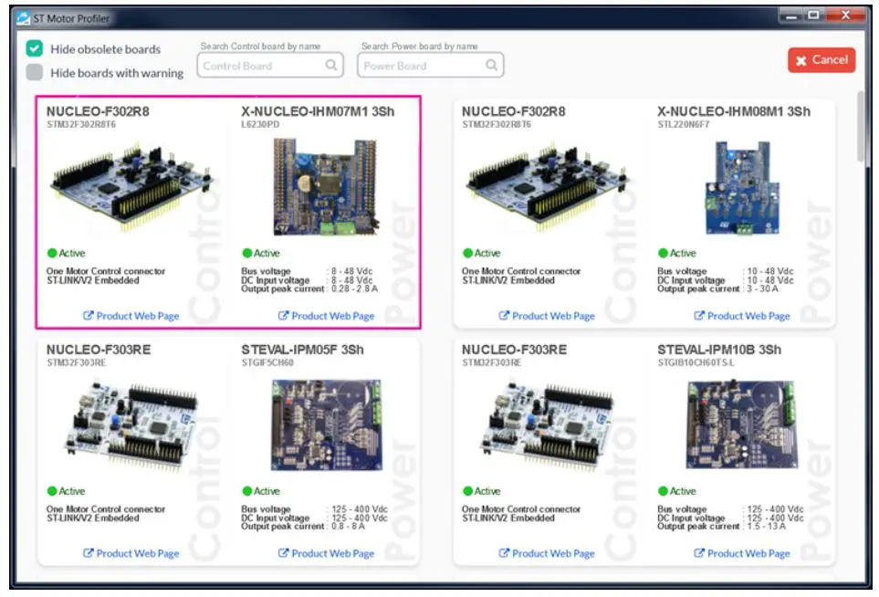 ST life augmented UM3016 Motor Control Software Development Kit - Figure 4