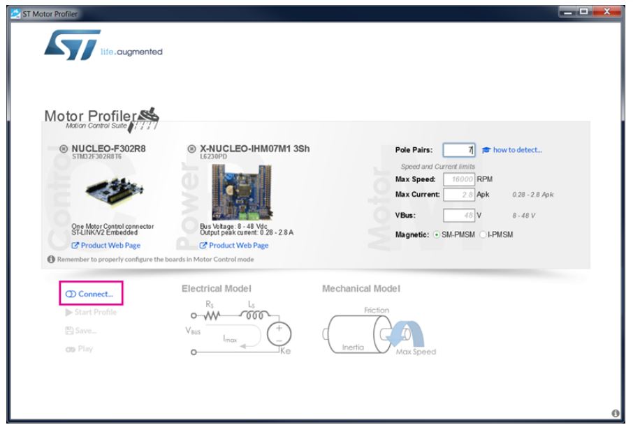 ST life augmented UM3016 Motor Control Software Development Kit - Figure 7