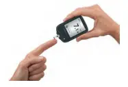 Abbott The FreeStyle Libre 3 System Glucose Monitoring Small Sensor finger