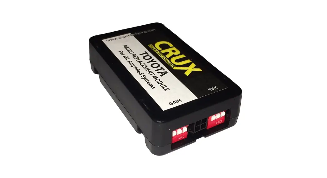 CRUX SWRTY-61P Interface for Select Toyota Models with JBL - Featured image