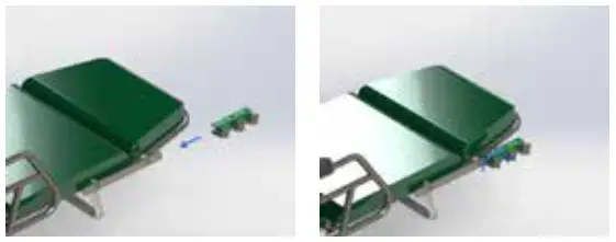 Hausted HW100015 Oxyflex Accessory Mounting Block - track.