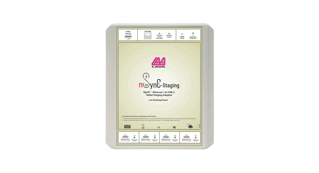 LAVA nSynC-Staging USB C Ethernet Table Staging Adapter - Featured Image
