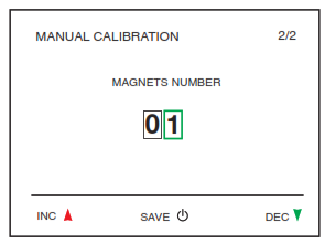 Quick QNC CHC Chain Counter - MAGNETS NUMBER