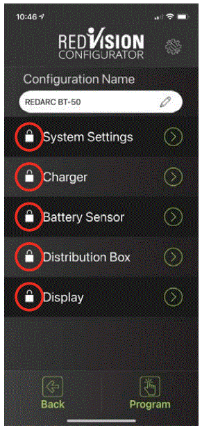 REDARC-Setting-A-Pin-Code-To-Lock-Configurations-Android-fig-13