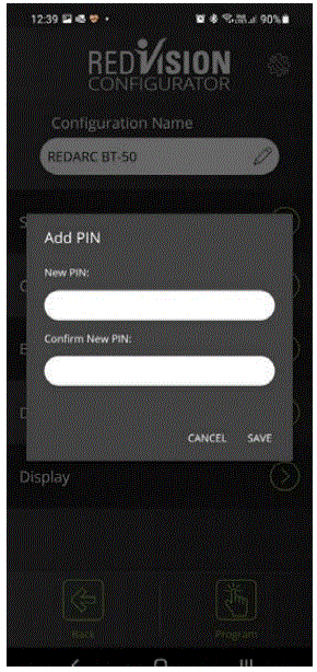 REDARC-Setting-A-Pin-Code-To-Lock-Configurations-Android-fig-5