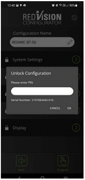 REDARC-Setting-A-Pin-Code-To-Lock-Configurations-Android-fig-7